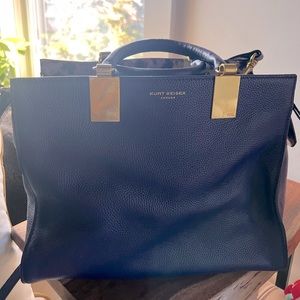 Kurt Geiger dark purple women’s handbag